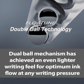 Pentel Pentel Floatune Rollerball, 1.0mm Bold Point, Blue Ink, Box of 12 (BY110-C)