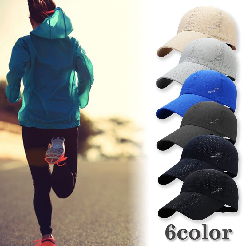 ONE LIMITATION CP026 Cap, Mesh Hat, Stylish, Sports, Running, Men's,