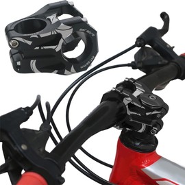 DeeRace Bike Short Stem for Downhill Bike BMX 31.8mm Handlebar Stem Bicycle Parts - Black