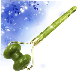 FOMIYES Jade Stone Face Roller Facial Massage Tool Roller Skin Care Massager Portable Facial Massager Stick