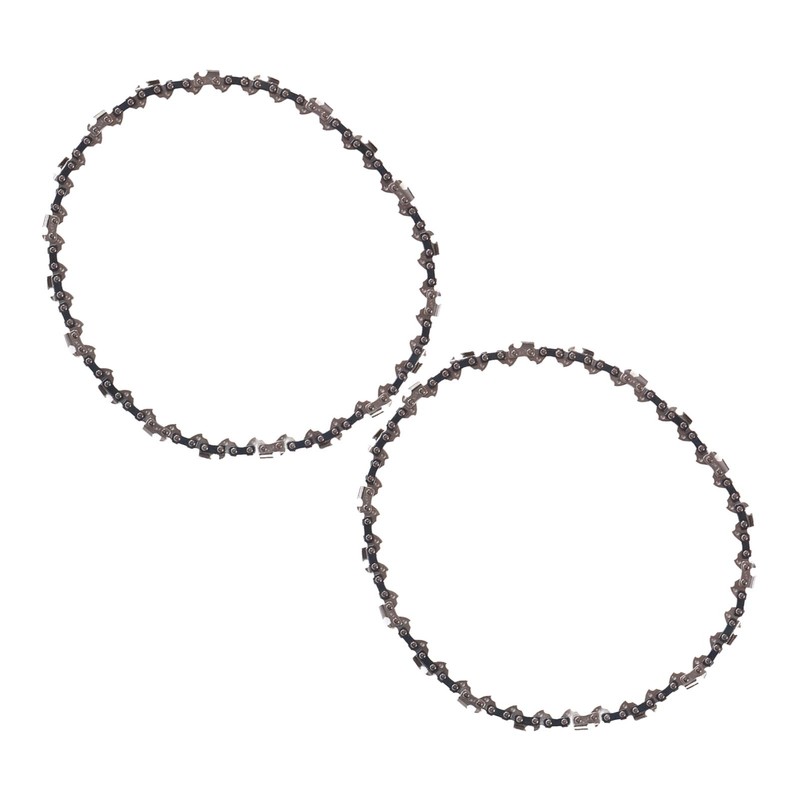 2Pcs 10 Inch Electric Chainsaw Chain Manganese Steel Mini Electric
