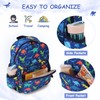 RAVUO Boys School Bag School Backpack with Chest Strap Children's