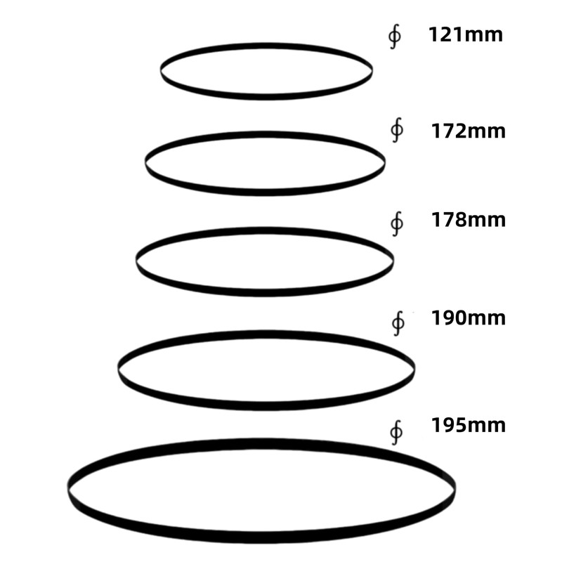 Premium Turntable Belt Replacement for Technics and Pioneer - 5