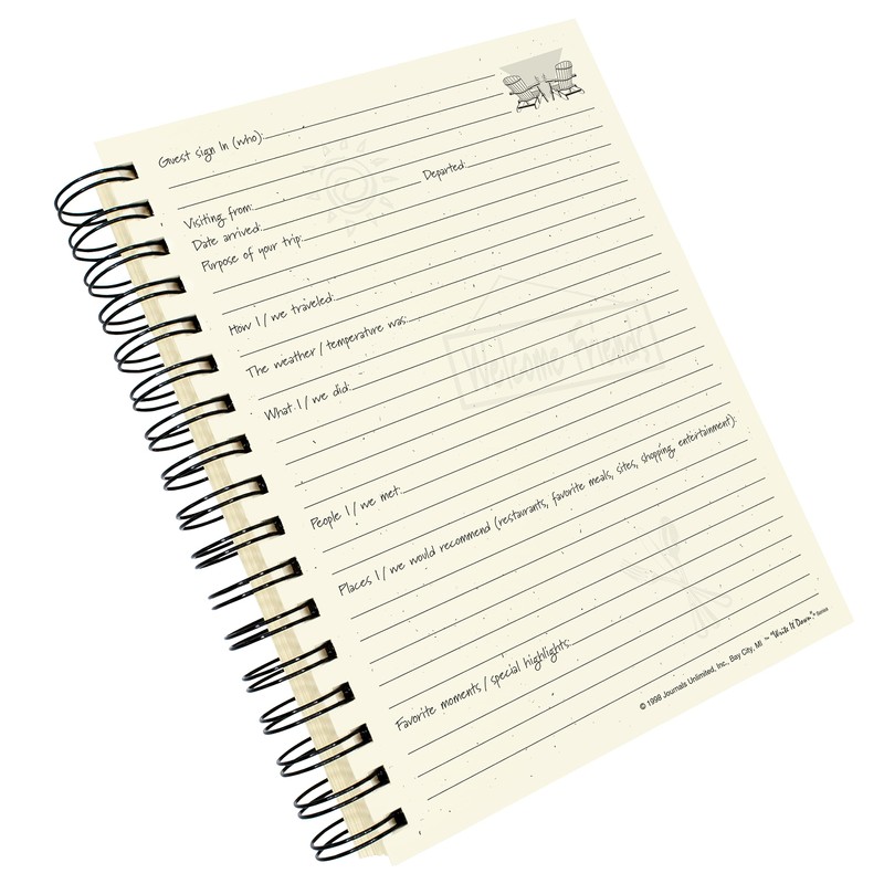 Write it Down series by Journals Unlimited, Guided Journal, Guest
