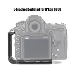 L Bracket QR Plate for D850 DSRL Camera Quick Release Plate for Tripod & Monopod Accessories, 2512
