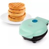DASH Mini Maker Aqua - Non-Stick 4 Inch Waffle Hash