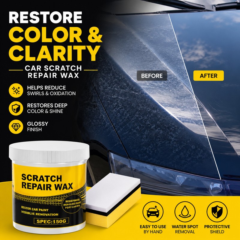 Car Scratch Repair Wax for Paint Care – 150g Polishing