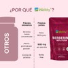 Wellthy Berberina Pura 200 Cápsulas. 100% Berberis Aristata, 500mg c/u,