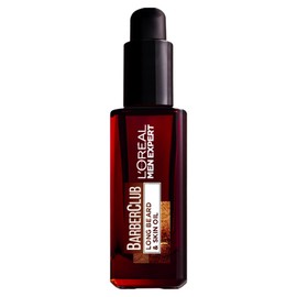 L'Oreal Paris LOral Paris Men Expert Conditioning Beard & Skin Oil 30ml, Barber Club Oil With Cedarwood Essential Oil, Tames, Conditions and Softens Facial Hair