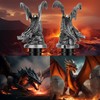LKKCHER Dragon Gifts for Men, Dragon Decoration 2-in-1 Wine Stoppers