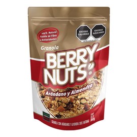 Berry Nuts® Granola Arándano y Almendra, Bolsa 360gr.