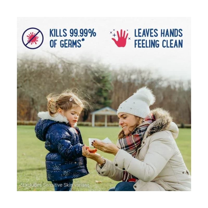 WET ONES Sensitive Skin Moist Wipes Extra Gentle 40 Each