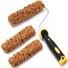 Threlaco Paint Roller Kit 3 Pcs Texture Sponge Paint Rollers