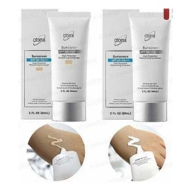 2 Protector Solar Coreano Atomy. Fps 50+. Blanco O Beige