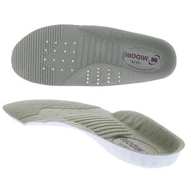 Midori Safety [Prevents Foot From Shifting In Shoes] [Antibacterial Deodorization] Cup Insole DR-01WP - -