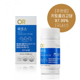Keto One Pacos Chitooligosaccharide Zinc Cholesterol 120 Capsules / 키토원 파코스 키토올리고당 아연 콜레스테롤 120캡슐