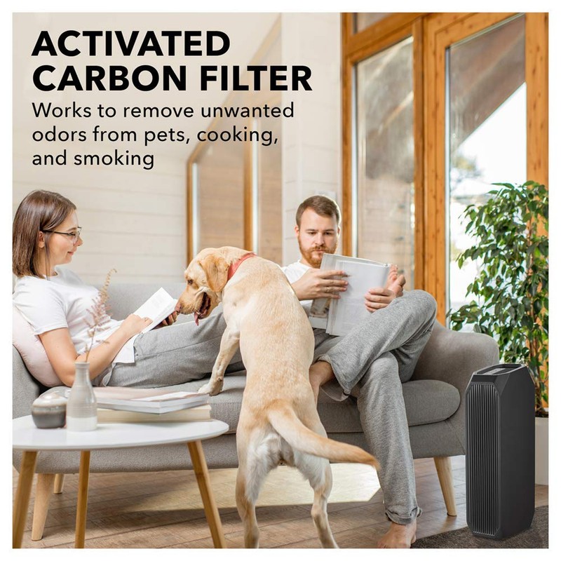 Air Purifier with UV LED Germicidal Light