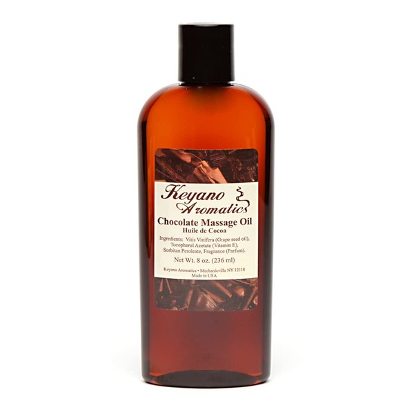 Keyano Aromatics Chocolate Massage Oil 8 oz