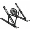 Adjustable Laptop Stand with Detachable Cooling Fan – Portable Foldable
