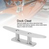 2PCs Boat Cleat Open Base 5in Universal Fit for Watercraft
