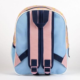 3D-Bluey-Kinderrucksack, originelles Design und realistisches Relief für Jungen und Mädchen | Bluey-Schulrucksack mit geräumigem Platz und verstellbaren Trägern, offiziell lizenziert