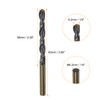 HARFINGTON 5pcs Jobber Drill Bits 6.2mm (1/4") Black Nitride &