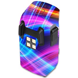 MightySkins Skin Compatible with DJI Spark Mini Drone Battery – Light Waves | Protective, Durable, and Unique Vinyl Decal wrap Cover | Easy to Apply, Remove, and Change Styles | Made in The USA