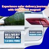 GEEKBEAR - Imán de vehículo de entrega (juego de 3)