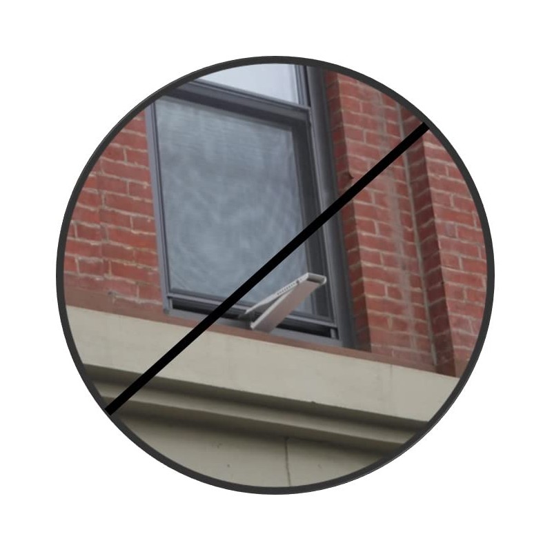 ACeBrace Universal AC Bracket - Window Guard & Support for