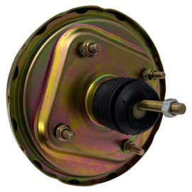 IBESTWOLF Brake Booster Conversion Kit Compatible with Chevy 1959-1964 Fullsize, Zinc 8" Dual Power Brake Booster 1-1/8" Bore Master Cylinder, Disc/Disc