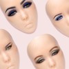 ZTBBRA Makeup Practice Face Board, Reusable Silicone Makeup Practice Face/Makeup