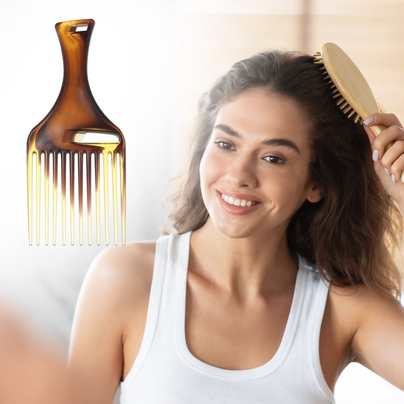 VOCOSTE Wide Tooth Afro Hair Pick Comb Hair Styling Tools