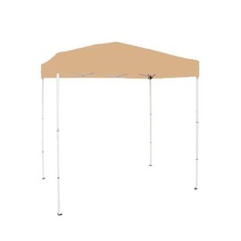 Garden Winds Custom Fit Replacement Canopy Top Cover Compatible with The Ozark Trail FGA64S1 4' x 6' Pop Up Canopy - Upgraded Performance - Classic Sand Beige, Riplock 350
