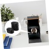 Ipetboom 3Pcs Watch Pillow Black Automatic Watch Cushions for Display