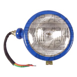 APUK LH Blue Front Headlight Lamp Light Replacement for Fordson Power Super Dexta Major Tractor