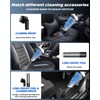 Handheld Vacuum Cordless, 2 Modes with Powerful Suction, LED Light