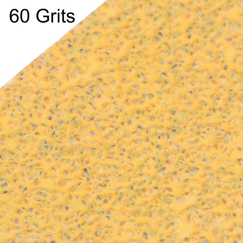 HARFINGTON 100pcs Micro Sander Paper 60 Grit 3.5x1.2 Inch Mini