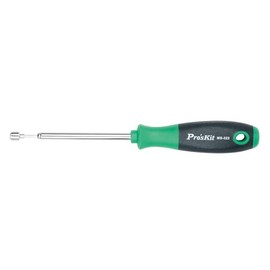 Pro'sKit Telescopic Magnetic Pick-up Tool: Green, Chrome-plated Metal, 6.69" - 21.26" Extendable, 1 lb Lift Capacity, Ideal for Tight Spaces & DIY Projects