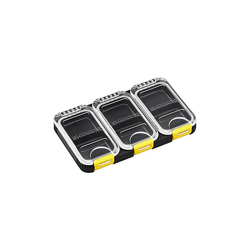SHIMANO Staff Case 2-Compartment CS-002Q Black