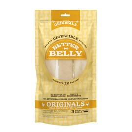 Better Belly Originals Large Roll, Highly Digestible Dog Treats, 3 Count