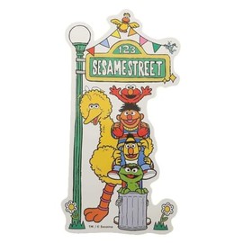 Sesame Street [Big Sticker] Sticker/Friends Paul S&C Decoration, Character Goods Mail Order
