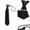 Luckious Children's Tie - Solid Color Elastic Children's Tie For