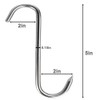 5 Inch S-Hook Meat Hooks Heavy Duty Stainless Steel Meat