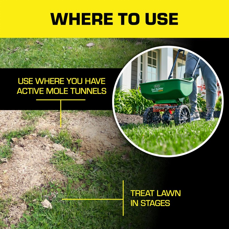 Tomcat Mole & Gopher Repellent Granules, Safe for Lawn and