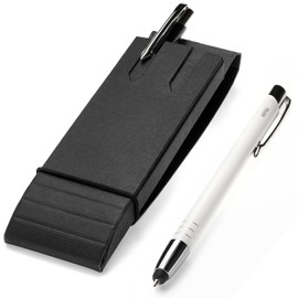 WPRO Toccara | 2-er Set | Kugelschreiber & Eingabe-Stift 2in1 | Smartphone & Tablet | dünne 3D Touch-Screen Stylus-Pen Spitze | Touchpen | Farbmix-Premium