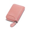 GADIEMKENSD Women Credit Card Holder Small RFID Wallet Zipper for