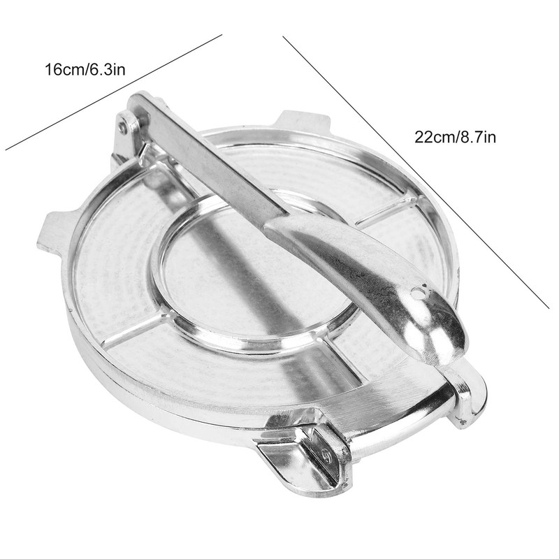 Tortilla Maker, Tortilla Press of Aluminum Alloy, Pastry Dough Press