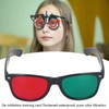 Red Green Disinhibit Training Cards with Glasses Alleviate Inhibition Letter