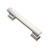 Alzassbg 10 Pack Brushed Satin Nickel Cabinet Pulls, 3-3/4 Inch(96mm)