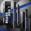 Noerrors Kit De Lápiz Para Barba, Lápiz Rellenador De Barba